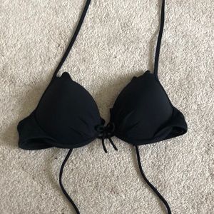 Victoria’s Secret Black Push Up Bikini Top
